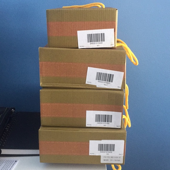 Livie & Luca NEW in Box RED Pio Pio shoes size 7 - Picture 8 of 10